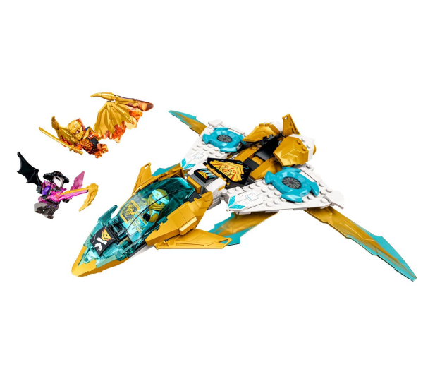 LEGO Ninjago® 71770 Złoty smoczy odrzutowiec Zane’a - 1040612 - zdjęcie 8